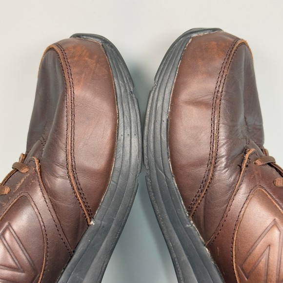 New Balance 928v2 Mens 11 2E EE Wide Walking Shoe Brown Leather Low Lace Sneaker - Picture 10 of 16